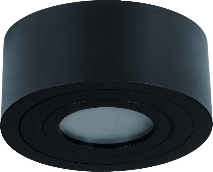 Lampa sufitowa Orlicki Design Oprawa natynkowa okrągła czarna Orlicki Design Rullo LED Rullo Nero Mini IP44