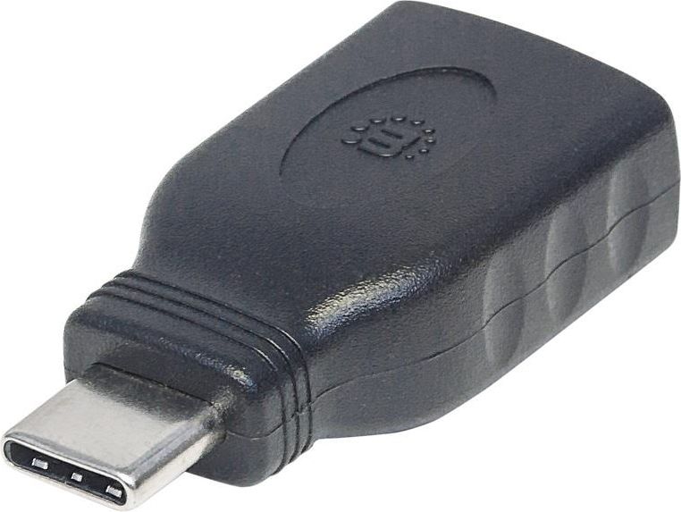 Adapter USB Manhattan USB-C - USB Czarny (354646)