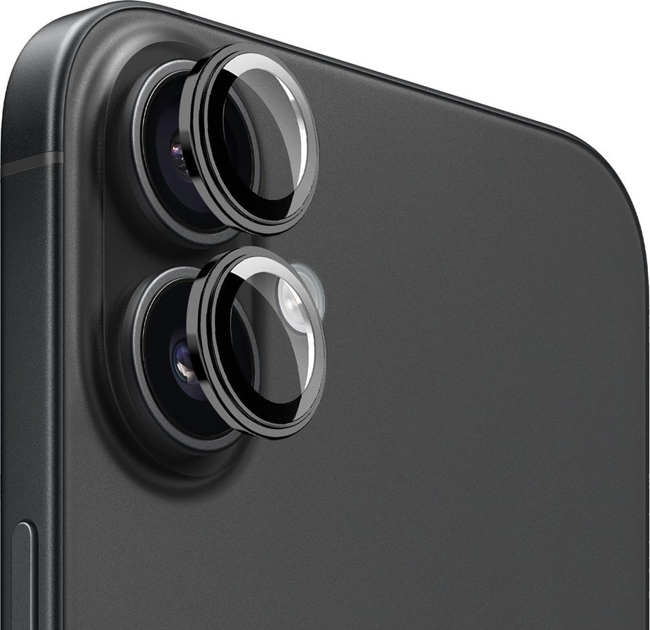 Mobile Origin Easy Lens guards, black - iPhone 16 / 16 Plus