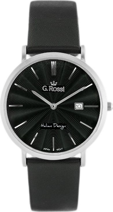 Zegarek Gino Rossi ZEGAREK MĘSKI - 10853A - SLIM (zg184c) +BOX uniwersalny