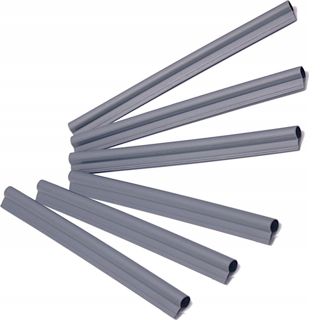 Kadax Klipsy Zaczepy Do Taśmy Ogrodzeniowej Szare 6szt