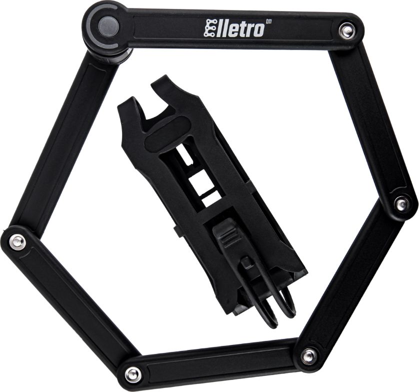 Zamek Składany Pancerny Zapięcie Roweru Segmentowe