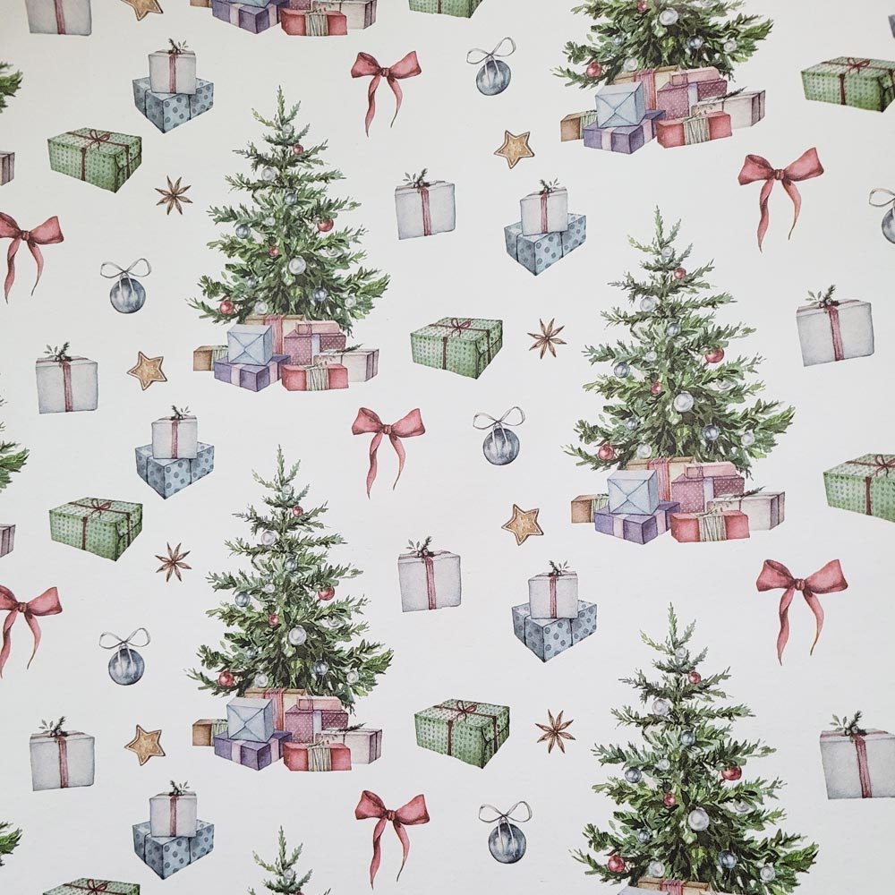 Fastima Papier świąteczny do pakowania kolorowy 70cmx2m 138m70