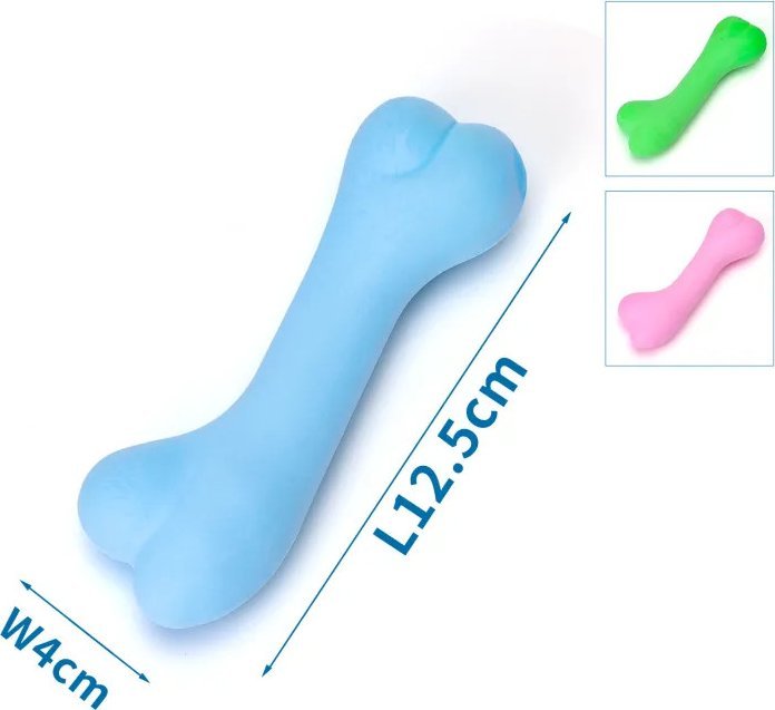 Nobleza Gładka kość zabawka z pianki TPR Gładka kość zabawka z pianki TPR