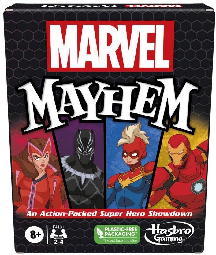 Board Game Marvel Mayhem (in Finnish lang.)
