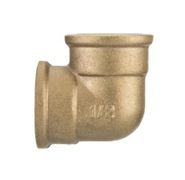 Kolano mosiężne gwint wewnętrzny/wewnętrzny 1/2\"