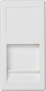 Kontakt-Simon Connect Płytka K45 gniazda teleinformatycznego pojedynczego RJ biały (KA76/9)
