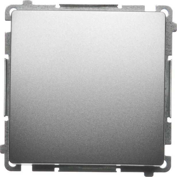 Kontakt-Simon Łącznik pojedynczy Simon Basic 10AX 250V satynowy (BMW1.01/29)