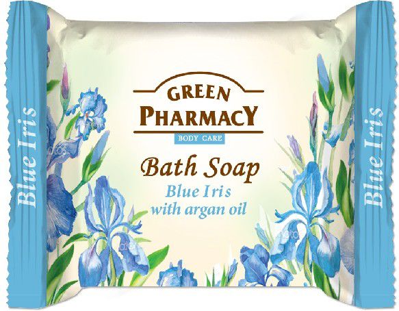 Green Pharmacy Mydło w kostce Body Care Blue Iris 100g