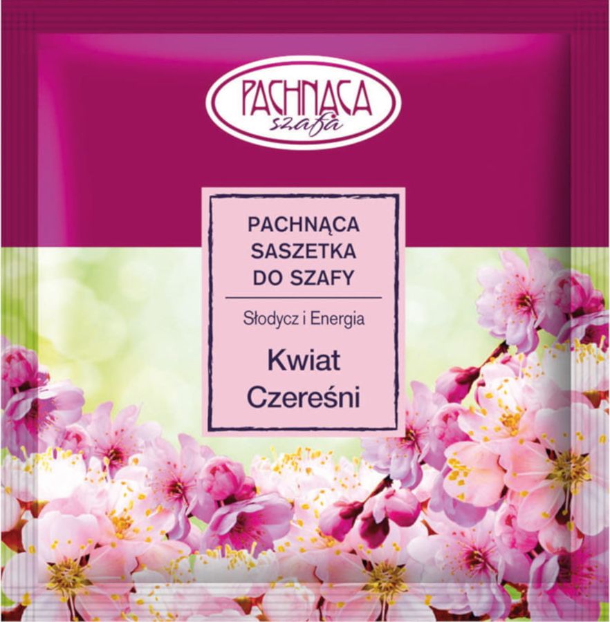Pachnąca szafa PACHNĄCA SZAFA SA Kwiat Czereśni - pachnąca saszetka do szafy