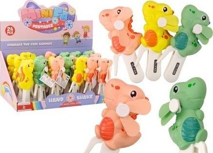 Wiatrak ręczny dinozaur dla dzieci MIX