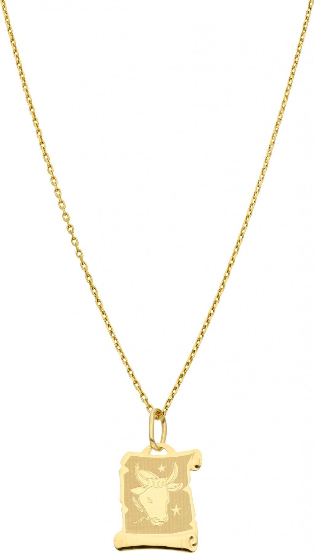 Rosanto Złota zawieszka znak zodiaku BYK 585 14k