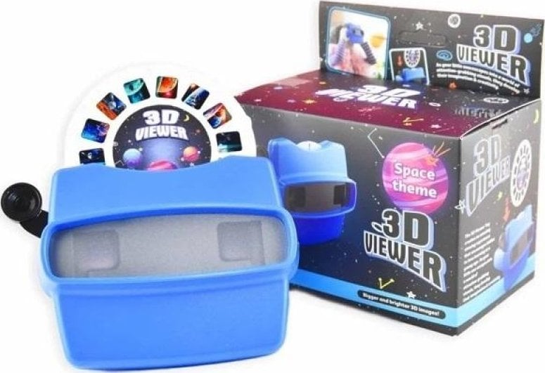 Teka Projektor/okulary niebieski - przeĽrocza kosmos