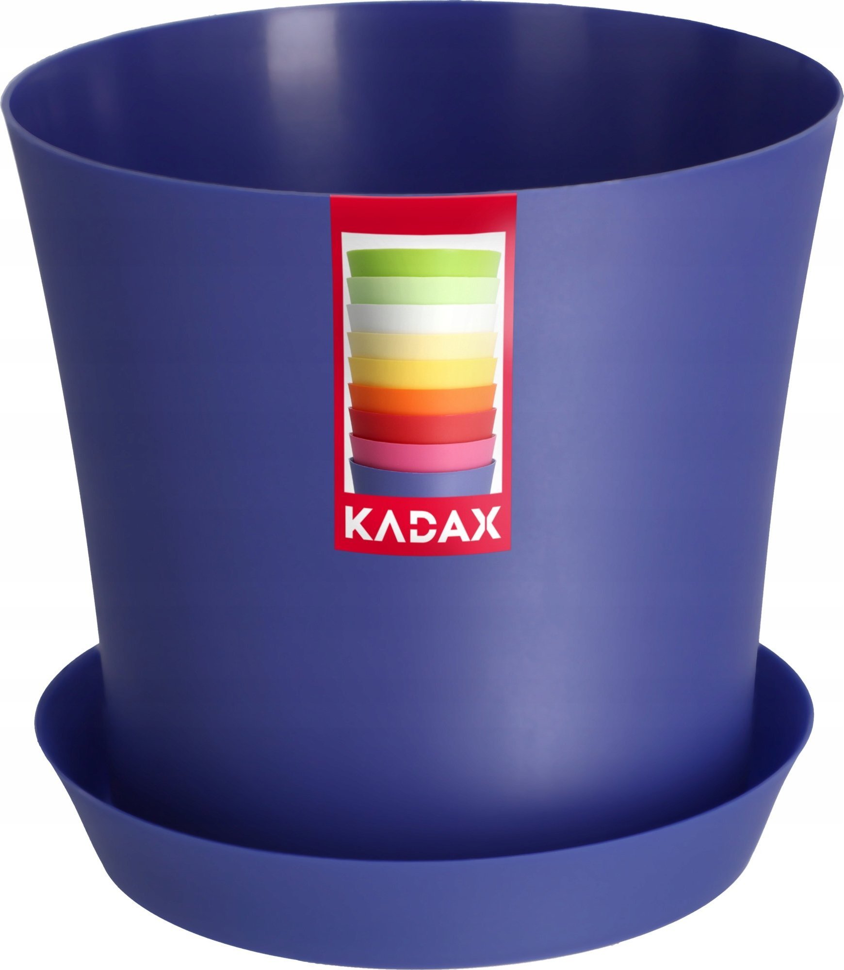 Kadax Doniczka Osłonka Na Kwiaty fiołek fioletowa 12,5cm