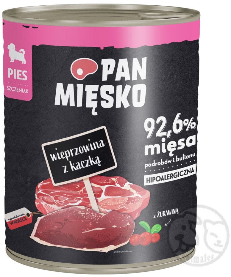 Pan Mięsko Wieprzowina z kaczką 800g