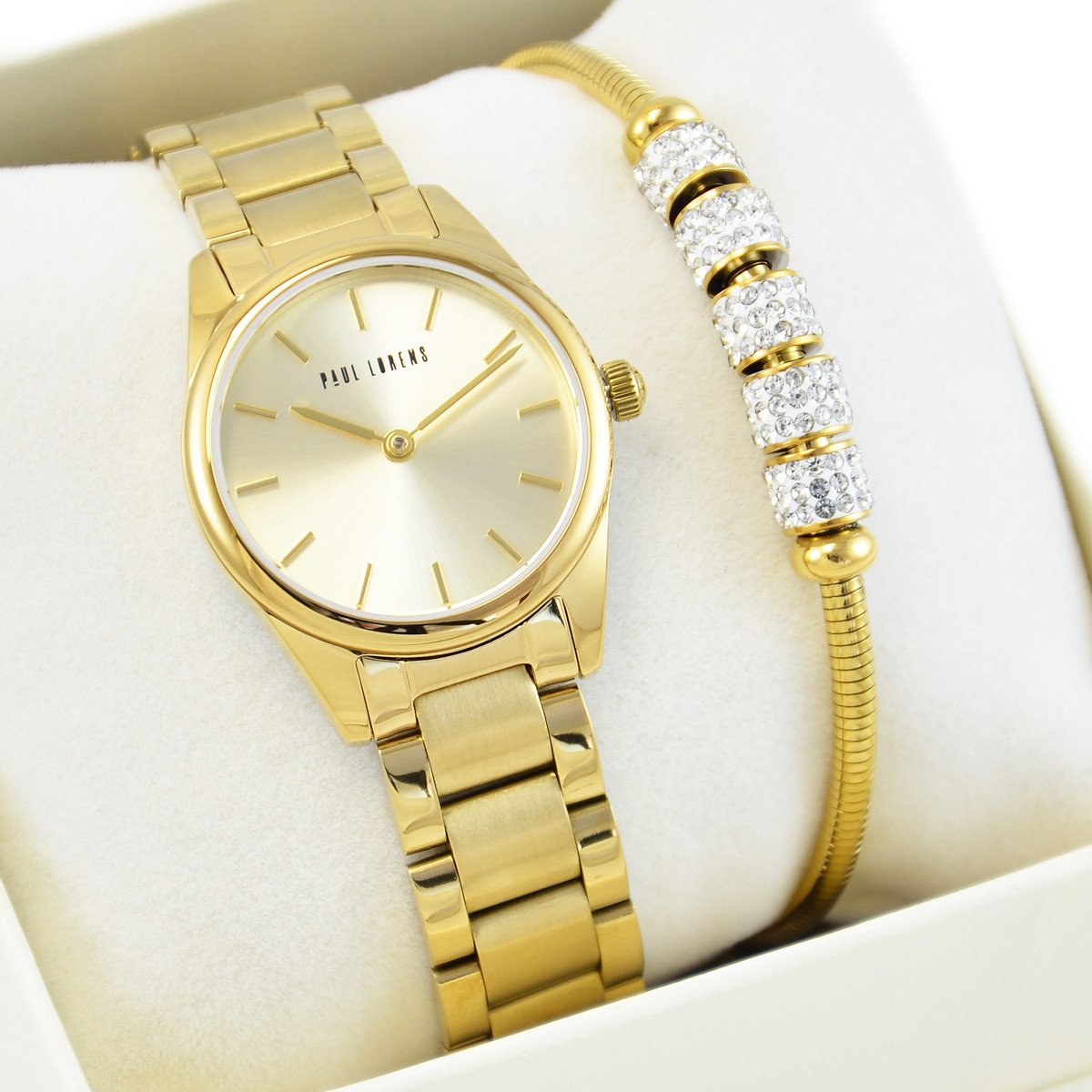 Zegarek Paul Lorens Zestaw damski zegarek BLISSA 4D1 + bransoletka