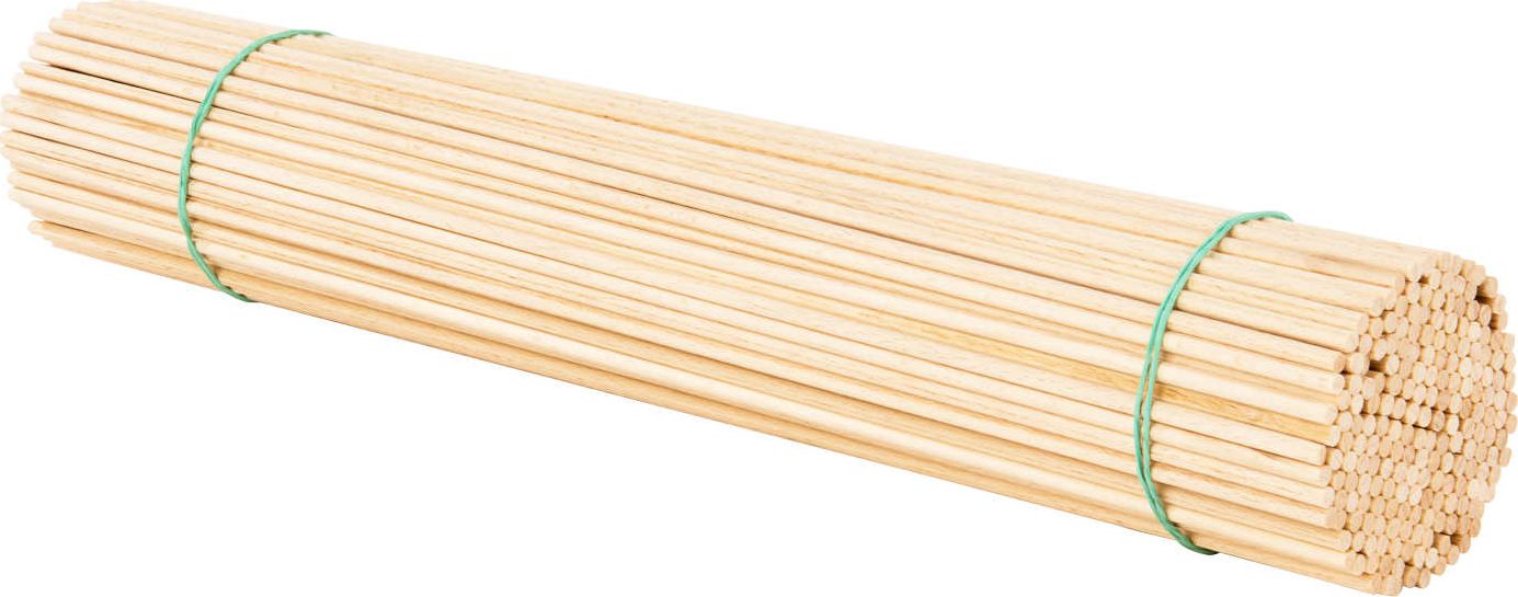 GSG24 Patyczki do flag chorągiewek drewniane bukowe 40cm/4mm 200szt