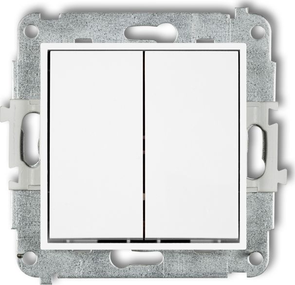 Karlik Mini Łącznik świecznikowy biały (MWP-2)