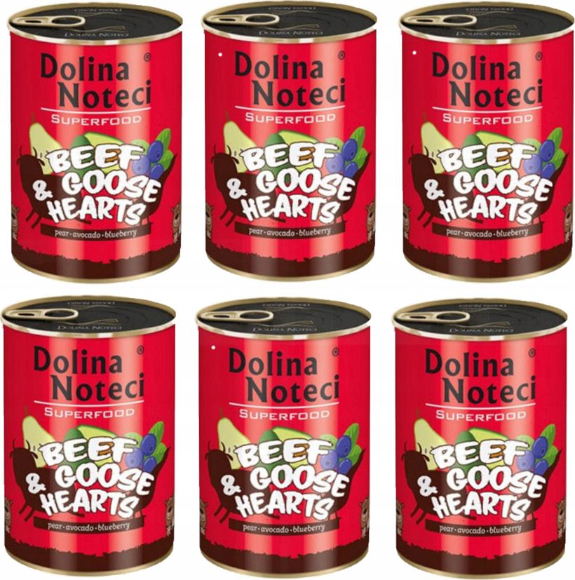 Dolina Noteci Superfood z wołowiną 6x400g