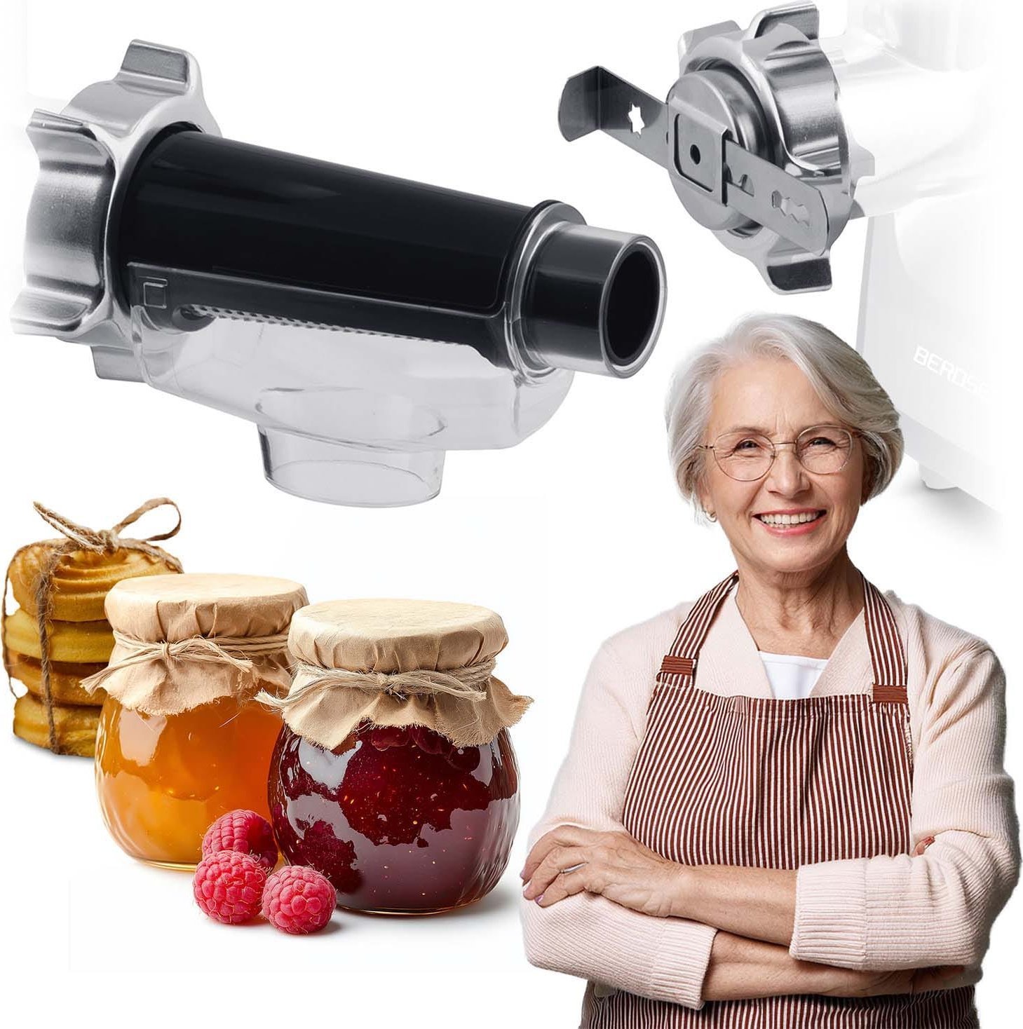 Berdsen Zestaw akcesoriów do przecierów i ciasteczek