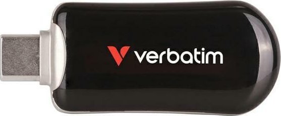 Pendrive Verbatim Plectra 256GB USB-C czarny/black 30226