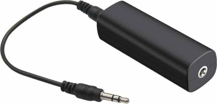 Adapter AV Aptel Jack 3.5mm - Jack 3.5mm czarny (AK319B)