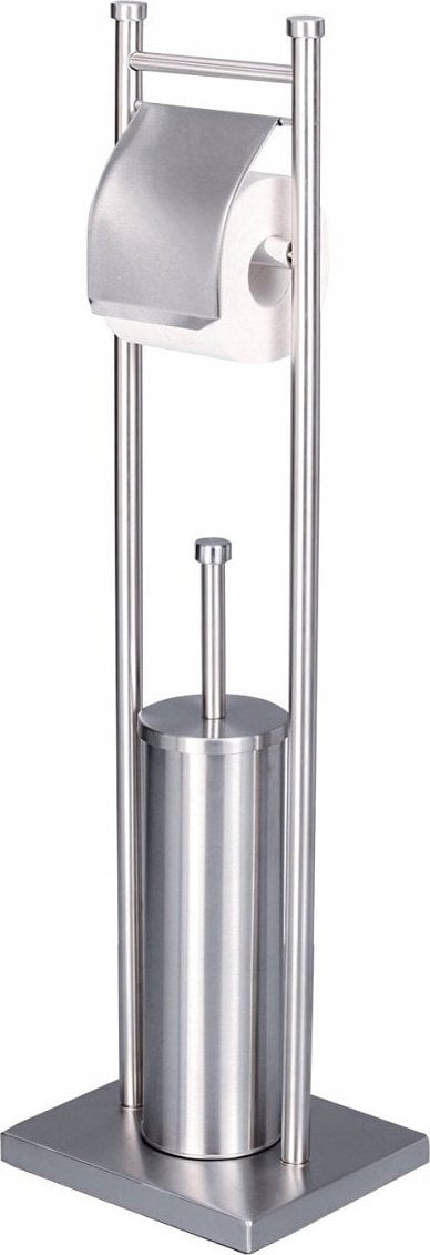 Zeller Stojak łazienkowy na szczotkę WC i papier, 2 w 1, ZELLER