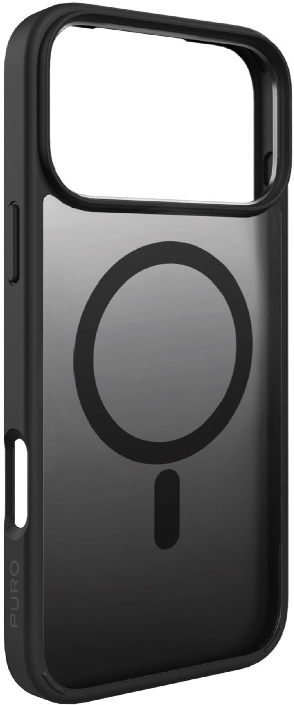 Etui Puro Gradient TPU kompatybilne z MagSafe na iPhone 17 Pro Max - czarne