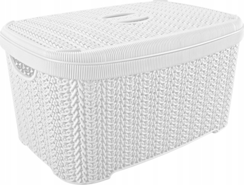 Koszyk z /pokr.KNIT 20 l