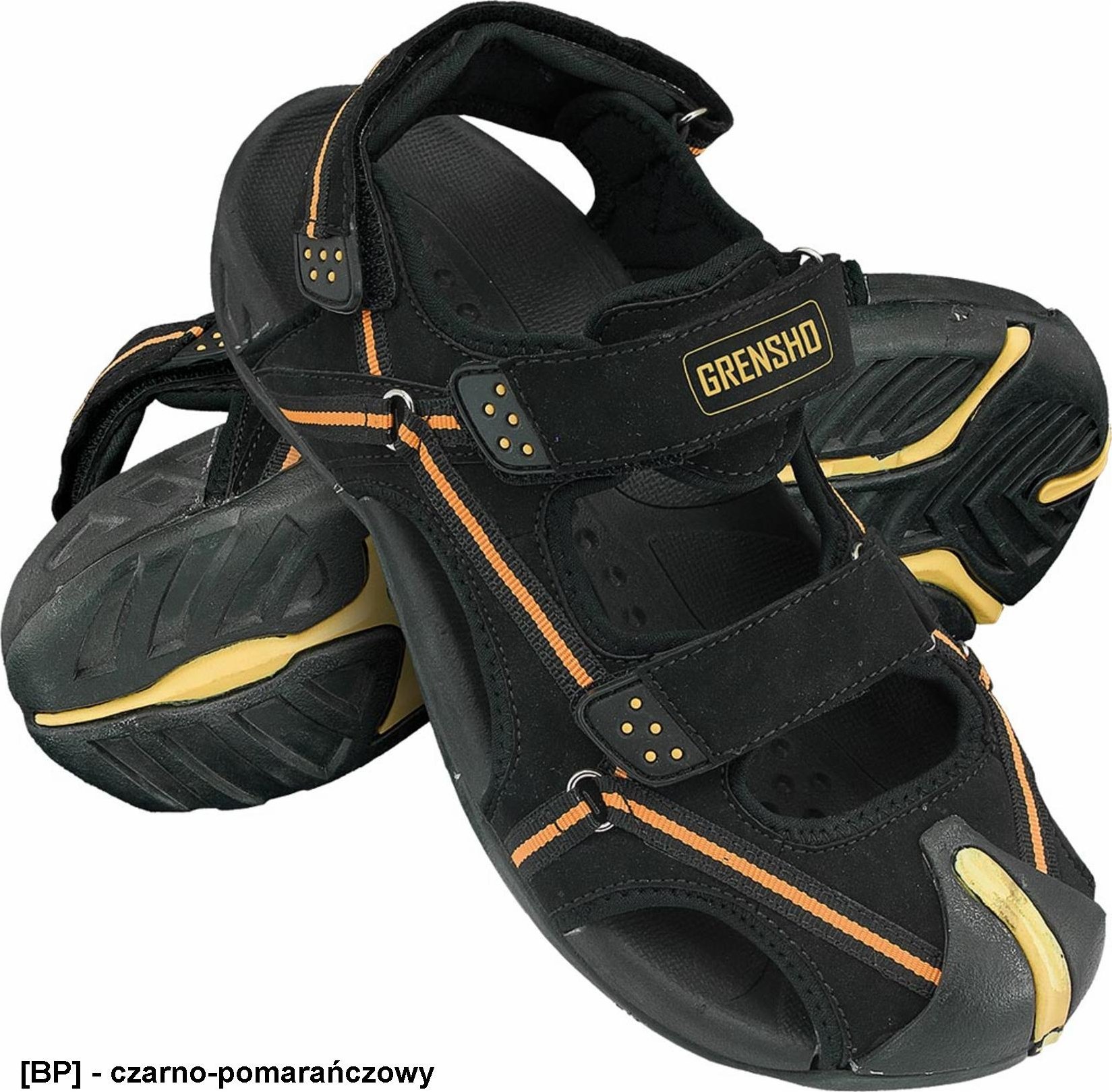 Grensho BKSBREAK - sandały ochronne męskie z PU nubuk 41