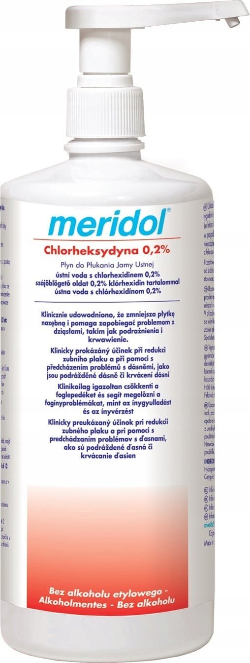 Meridol MERIDOL PŁYN DO PŁUKANIA 0,2% 1000ml