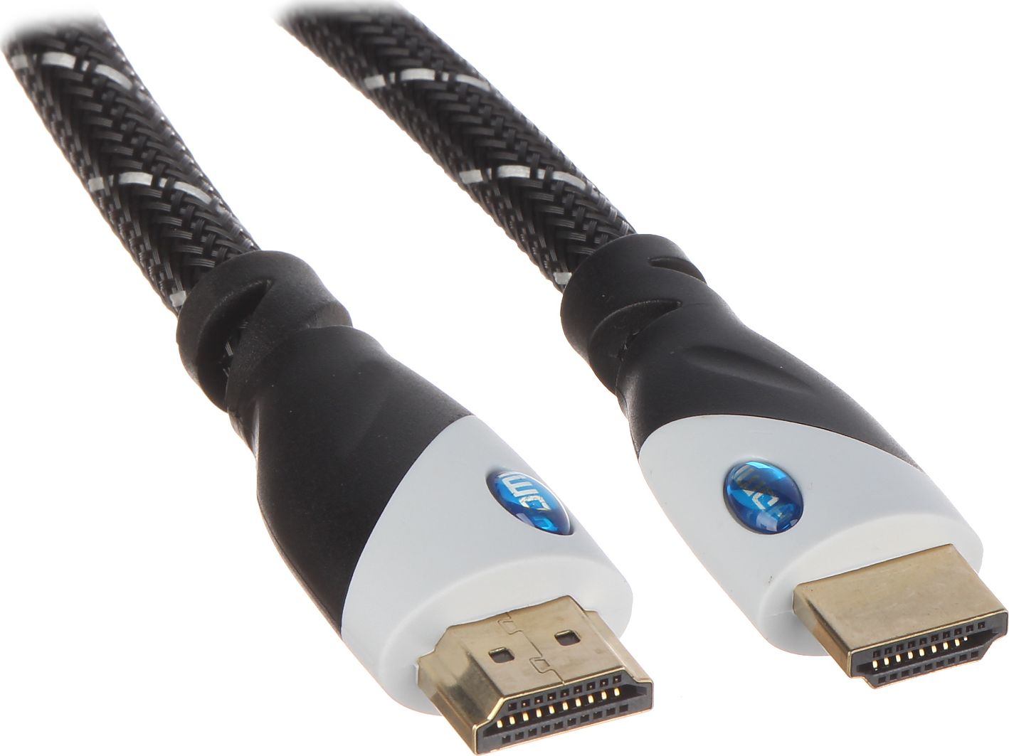 Kabel HDMI - HDMI 10m srebrny (HDMI-10-PP)