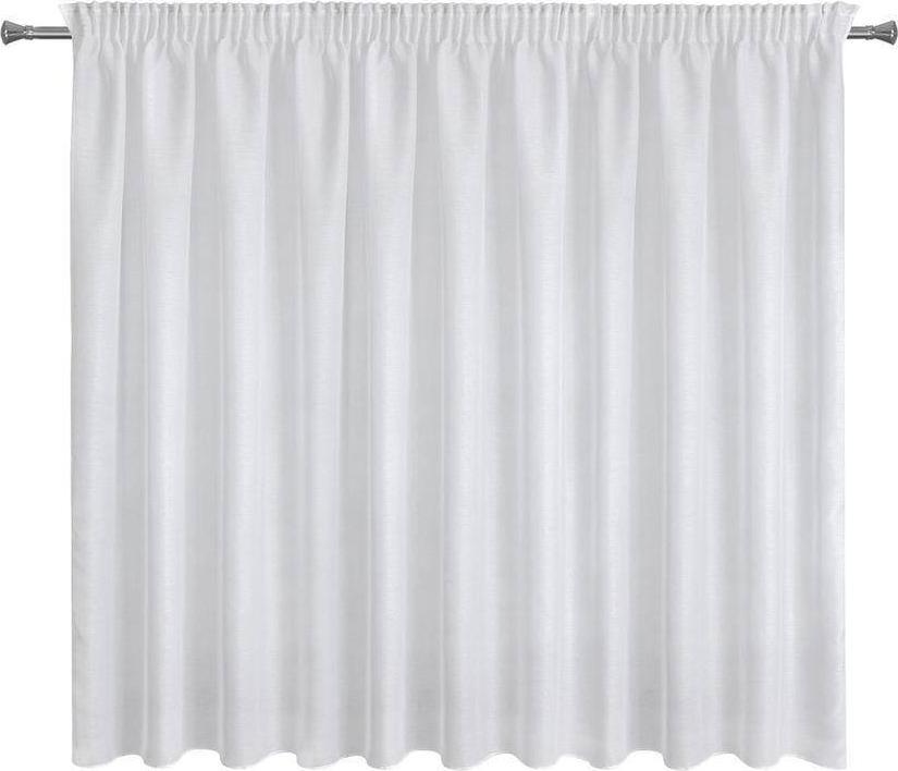 Eurofirany FIRANA GOTOWA REBECCA NA TAŚMIE 350X250 CM BIAŁY