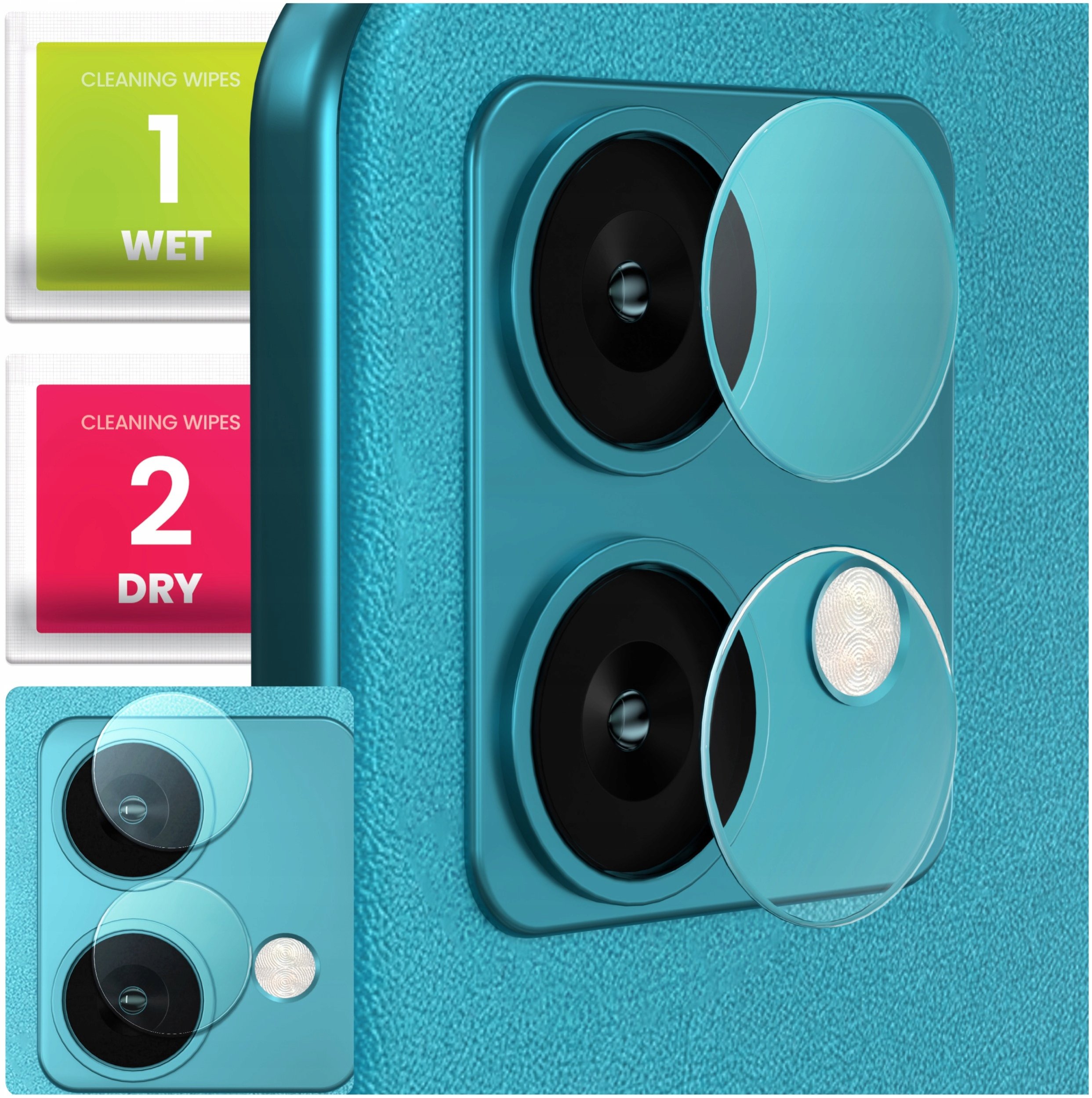 Szkło Hartowane Na Aparat Do Motorola Edge 40 Neo (Ochronne, Tył, 2.5D, 9H)