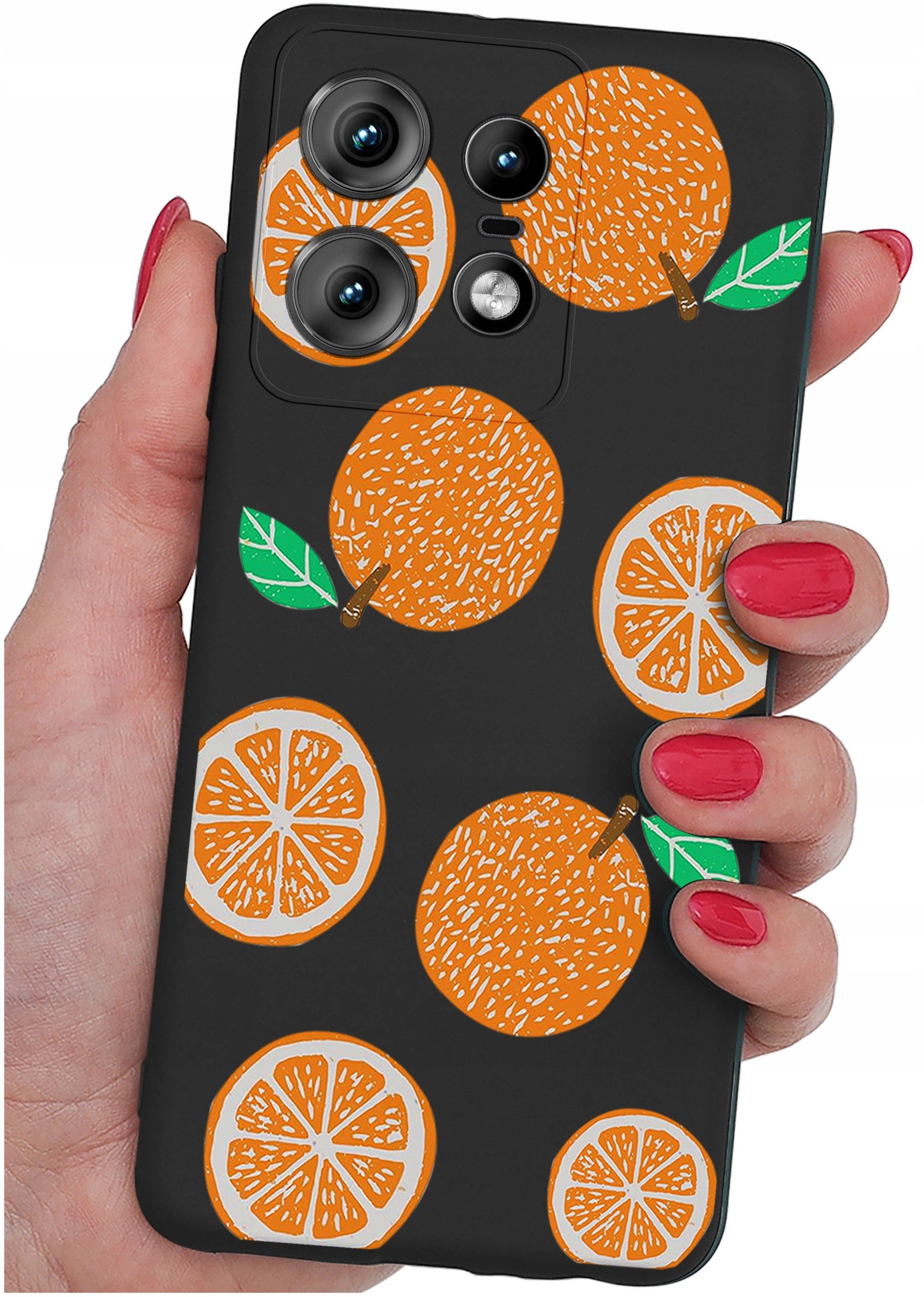 Etui do Motorola Moto EDGE 50 Pro WZORY |SILIKONOWE MATT CASE