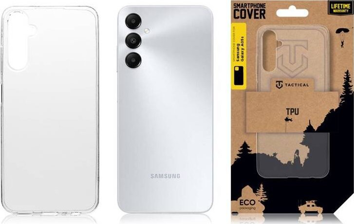 Tactical TPU Cover for Samsung Galaxy A05s Transparent standard