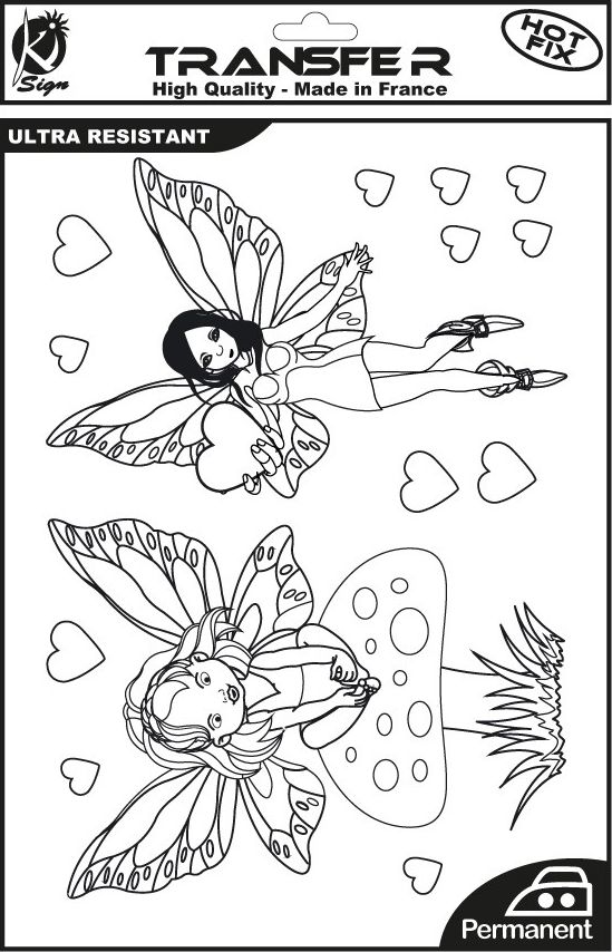 Ki-Sign Naprasow. A4 Czarna Wróżki