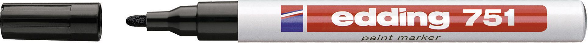 Edding Marker lakierowy 751 czarny (EG1031)