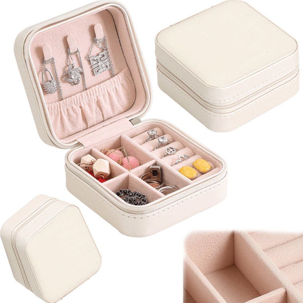 Korbi ETUI ORGANIZER PODRÓŻNY SZKATUŁKA NA BIŻUTERIĘ C3B