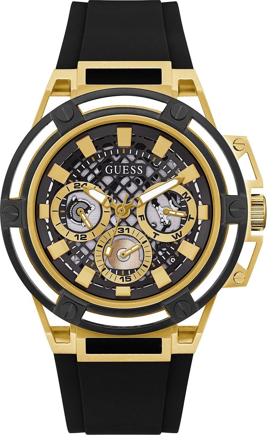Zegarek Guess Zegarek męski Guess GW0423G2 czarny
