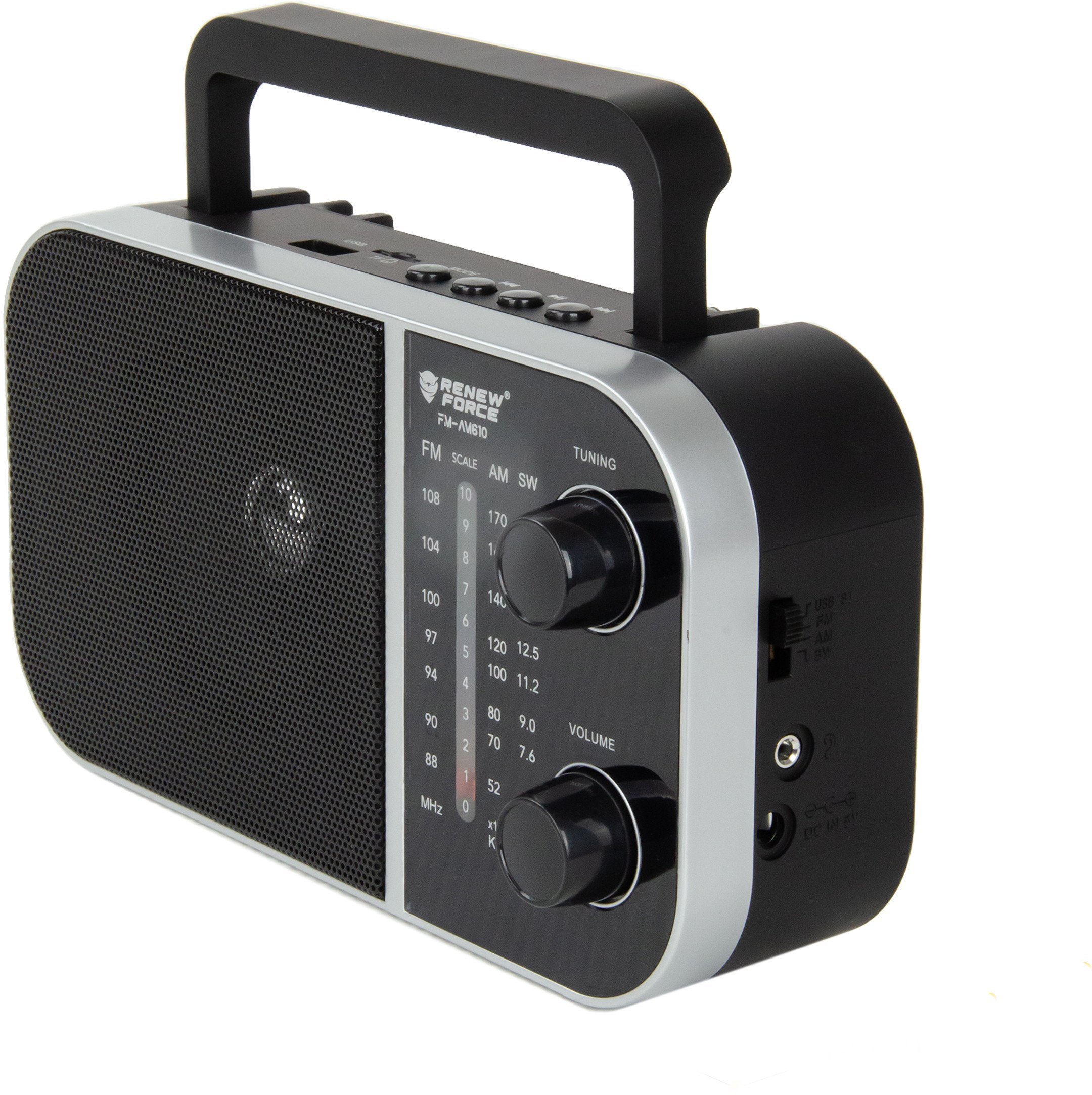 RADIO AM FM NA BATERIE PRZENOŚNE FM-AM610