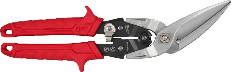 Long tin snips for left-hand cutting Milwaukee