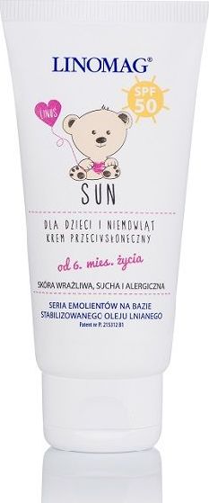 Linomag SUN Krem przeciwsłoneczny SPF 50, 50ml