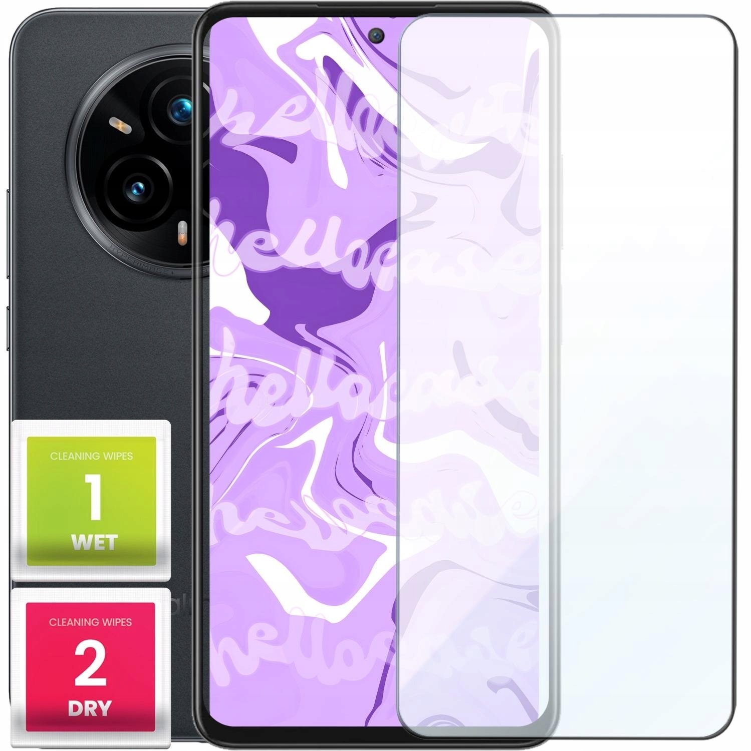Hello Case Szkło Hartowane Do Realme 14 Pro Plus / 14 Pro (Płaskie, 2.5D, Szybka, 9H)