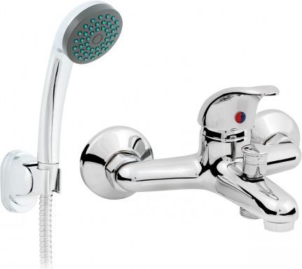 Bateria wannowa Hydroland Jowisz ścienne chrom (B381)