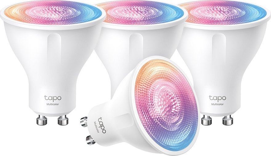 TP-Link Żarówka światła LED Tapo L630 GU10 (4-Pack) Smart Wi-Fi 3,7W/6500K