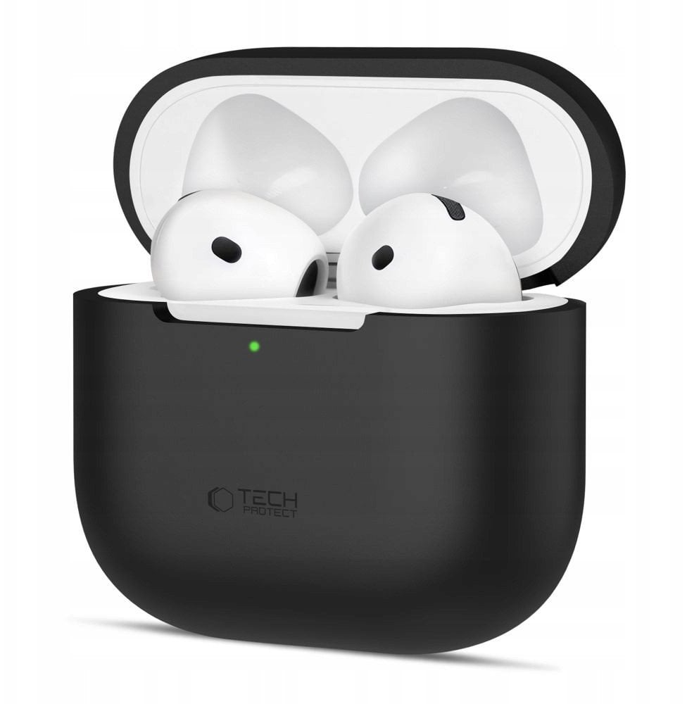 Etui Tech-Protect Silicone Apple AirPods 4 Black