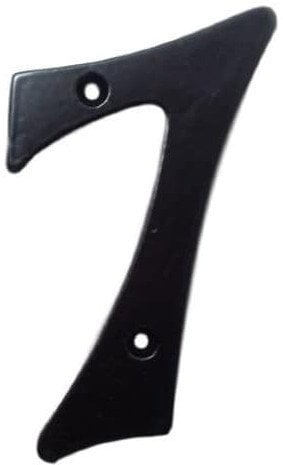 NUMBER 7 GB-2531_7 105X65MM BLACK