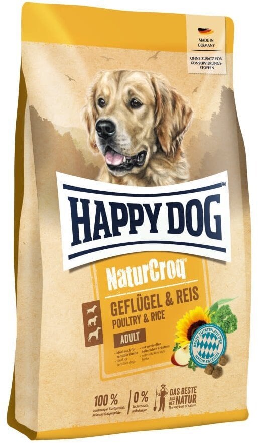 Happy Dog NATURCROQ DRÓB/RYŻ 11kg