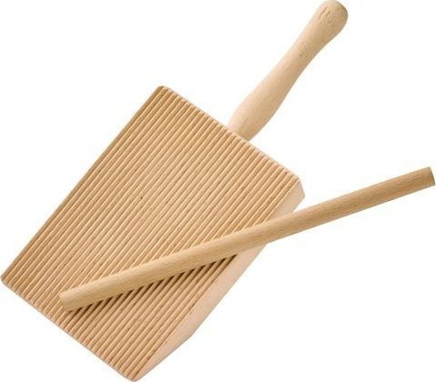 Kuchenprofi Deska do gnocchi, drewno bukowe, 20,5 x 9 cm Pastacasa / Kuchenprofi